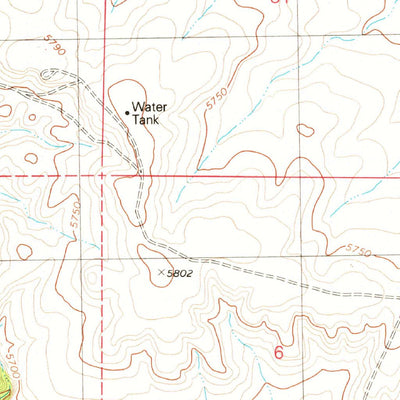 United States Geological Survey Box K Ranch, AZ (1979, 24000-Scale) digital map