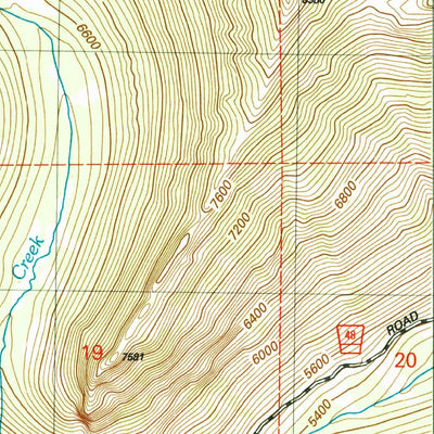 United States Geological Survey Box Lake, ID (2004, 24000-Scale) digital map