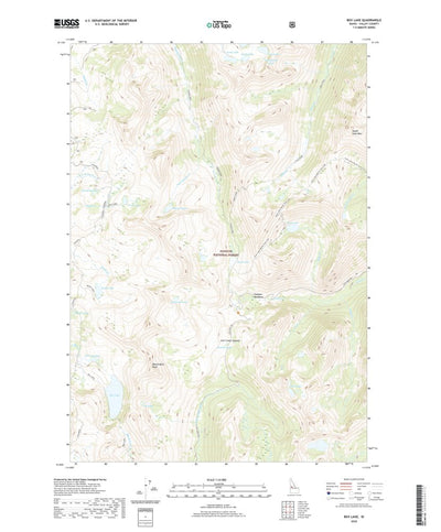 United States Geological Survey Box Lake, ID (2020, 24000-Scale) digital map