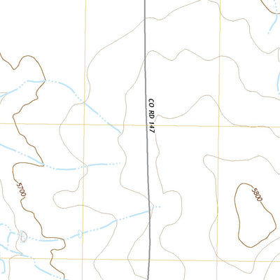 United States Geological Survey Box Ranch, CO (2022, 24000-Scale) digital map