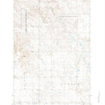 United States Geological Survey Boxcar Buttes, SD (1983, 24000-Scale) digital map