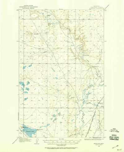 United States Geological Survey Boxelder, MT (1904, 62500-Scale) digital map