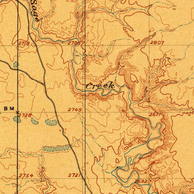 United States Geological Survey Boxelder, MT (1906, 62500-Scale) digital map