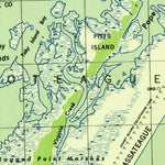 United States Geological Survey Boxiron, MD-VA (1943, 31680-Scale) digital map