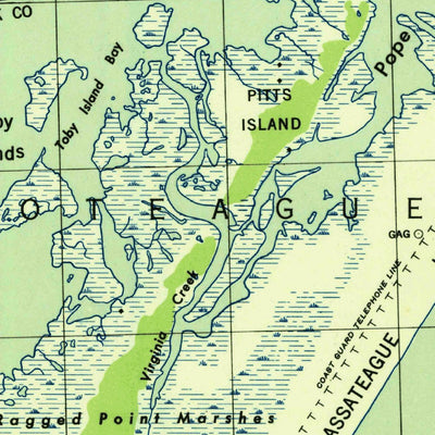 United States Geological Survey Boxiron, MD-VA (1943, 31680-Scale) digital map