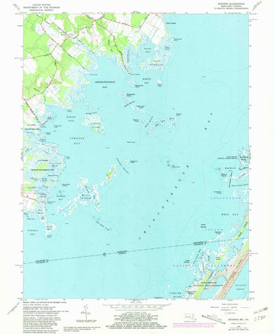 United States Geological Survey Boxiron, MD-VA (1964, 24000-Scale) digital map