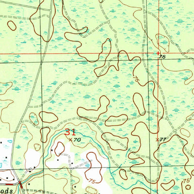 United States Geological Survey Boyd, FL (1954, 24000-Scale) digital map