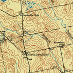 United States Geological Survey Boyd Lake, ME (1933, 62500-Scale) digital map