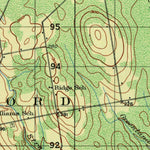 United States Geological Survey Boyd Lake, ME (1951, 50000-Scale) digital map