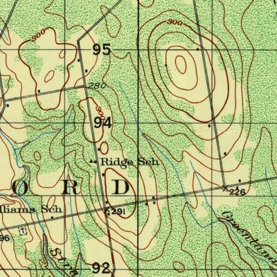 United States Geological Survey Boyd Lake, ME (1951, 50000-Scale) digital map