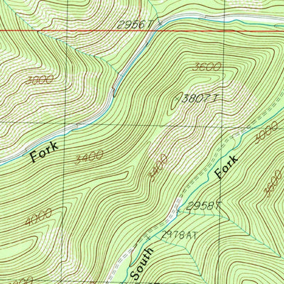 United States Geological Survey Boyd Mountain, MT (1988, 24000-Scale) digital map