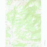 United States Geological Survey Boyd Ridge, WY (1960, 24000-Scale) digital map