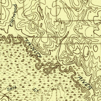 United States Geological Survey Boyd, TX (1924, 48000-Scale) digital map