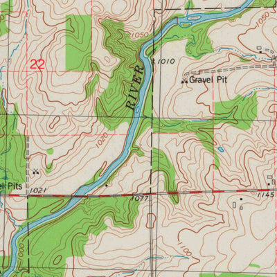 United States Geological Survey Boyd, WI (1979, 24000-Scale) digital map