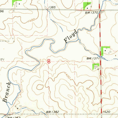 United States Geological Survey Boyden, IA (1964, 24000-Scale) digital map