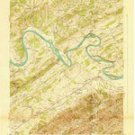 United States Geological Survey Boyds Creek, TN (1940, 24000-Scale) digital map