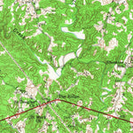 United States Geological Survey Boydton, VA-NC (1955, 62500-Scale) digital map