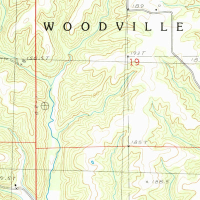 United States Geological Survey Boyer Creek, IL (1983, 24000-Scale) digital map
