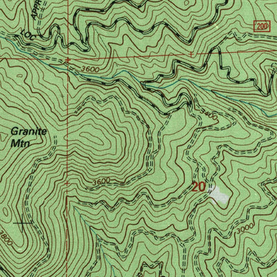 United States Geological Survey Boyer Mountain, WA (1992, 24000-Scale) digital map