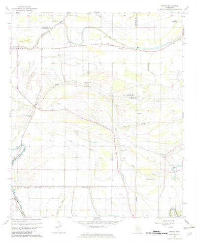 United States Geological Survey Boyer, MS (1967, 24000-Scale) digital map