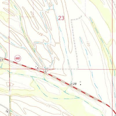United States Geological Survey Boyer, MS (1967, 24000-Scale) digital map