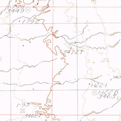United States Geological Survey Boyer Ranch, NV (1990, 24000-Scale) digital map