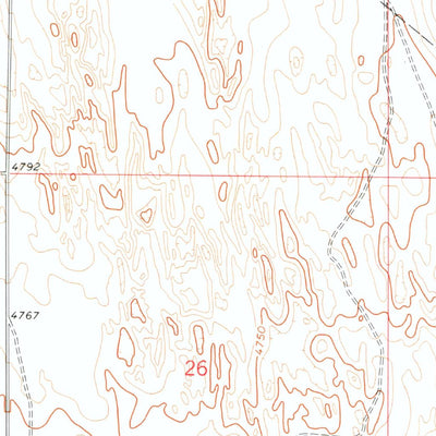 United States Geological Survey Boyero, CO (1978, 24000-Scale) digital map