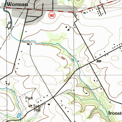 United States Geological Survey Boyertown, PA (1997, 24000-Scale) digital map