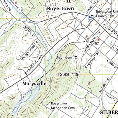 United States Geological Survey Boyertown, PA (2023, 24000-Scale) digital map