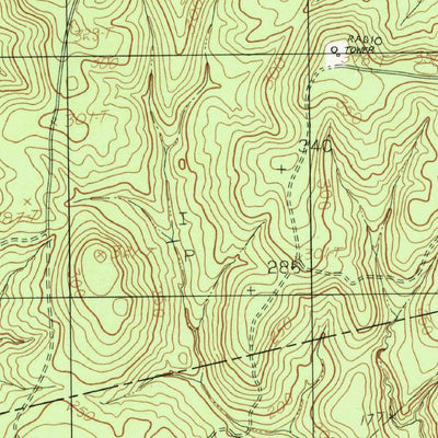 United States Geological Survey Boykin Spring, TX (1984, 24000-Scale) digital map