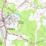 United States Geological Survey Boykins, VA-NC (1966, 24000-Scale) digital map