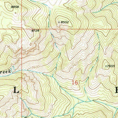 United States Geological Survey Boyle Mountain, ID (1970, 24000-Scale) digital map