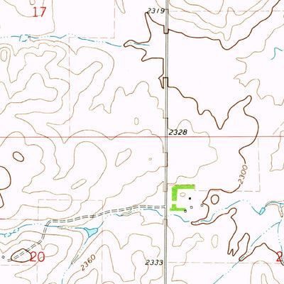 United States Geological Survey Boyle, ND (1973, 24000-Scale) digital map