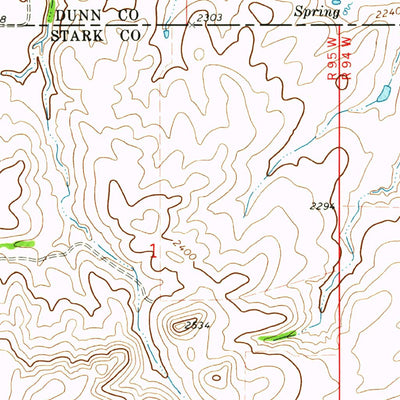 United States Geological Survey Boyle, ND (1973, 24000-Scale) digital map