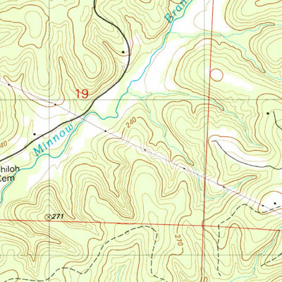 United States Geological Survey Boylers Mill, MO (1983, 24000-Scale) digital map