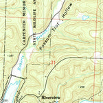 United States Geological Survey Boylers Mill, MO (1983, 24000-Scale) digital map