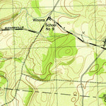 United States Geological Survey Boylston Center, NY (1943, 31680-Scale) digital map