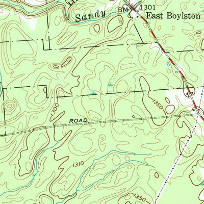 United States Geological Survey Boylston Center, NY (1959, 24000-Scale) digital map