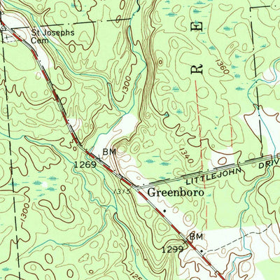 United States Geological Survey Boylston Center, NY (1959, 24000-Scale) digital map