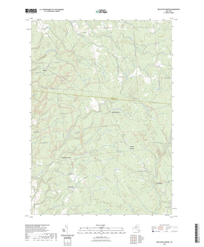 United States Geological Survey Boylston Center, NY (2023, 24000-Scale) digital map