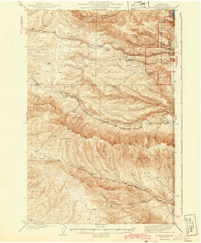 United States Geological Survey Boylston, WA (1943, 62500-Scale) digital map