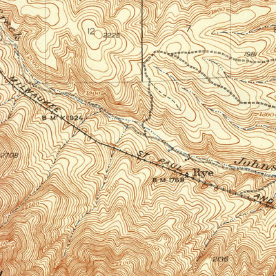 United States Geological Survey Boylston, WA (1943, 62500-Scale) digital map