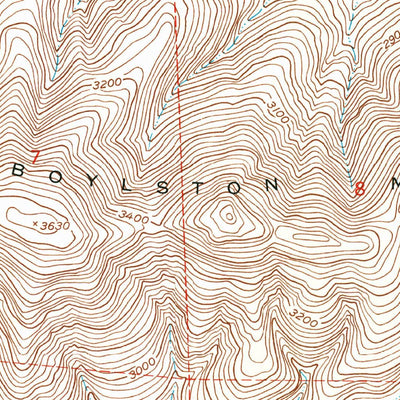 United States Geological Survey Boylston, WA (1953, 24000-Scale) digital map