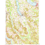 United States Geological Survey Boyne City, MI (1961, 62500-Scale) digital map
