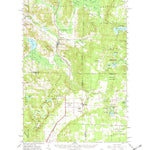 United States Geological Survey Boyne Falls, MI (1961, 62500-Scale) digital map