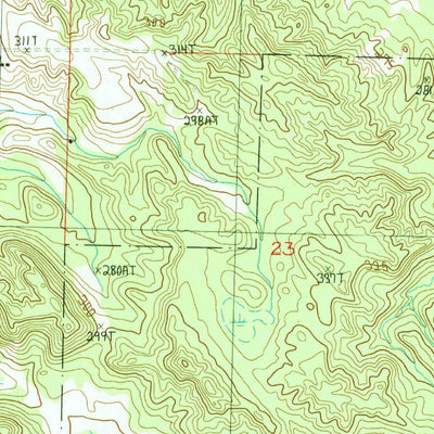 United States Geological Survey Boyne Falls, MI (1986, 24000-Scale) digital map