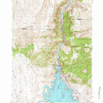 United States Geological Survey Boysen, WY (1951, 24000-Scale) digital map