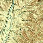 United States Geological Survey Bozeman E, MT-WY (1893, 250000-Scale) digital map