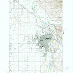 United States Geological Survey Bozeman, MT (1987, 24000-Scale) digital map