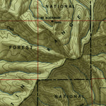 United States Geological Survey Bozeman, MT-WY (1948, 250000-Scale) digital map